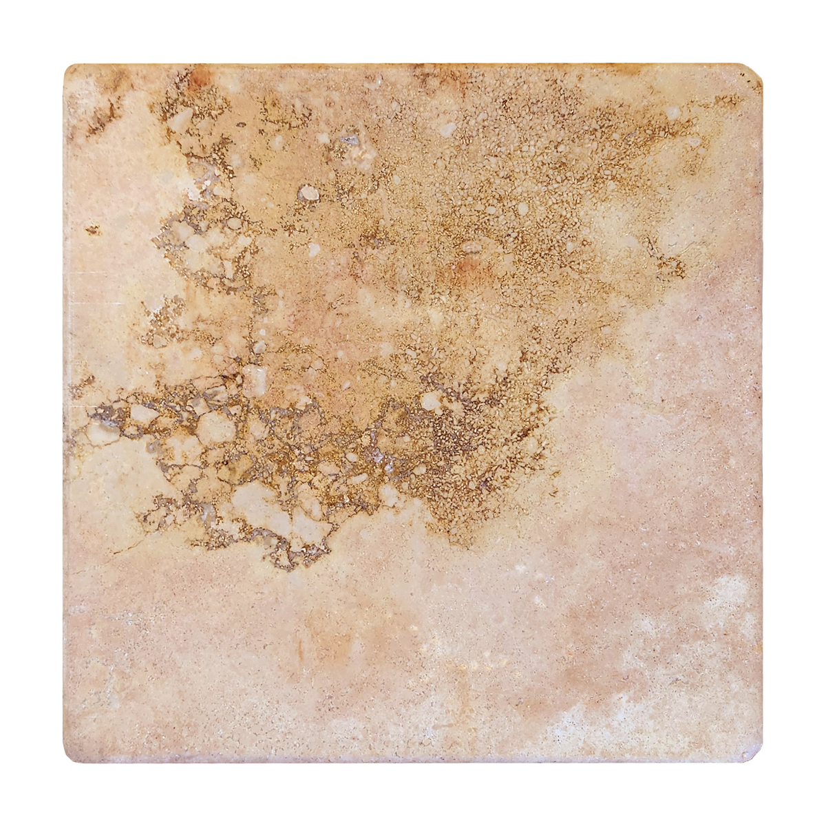 12" x 12" Tile Peach Tumbled or Tumbled & Antiqued
