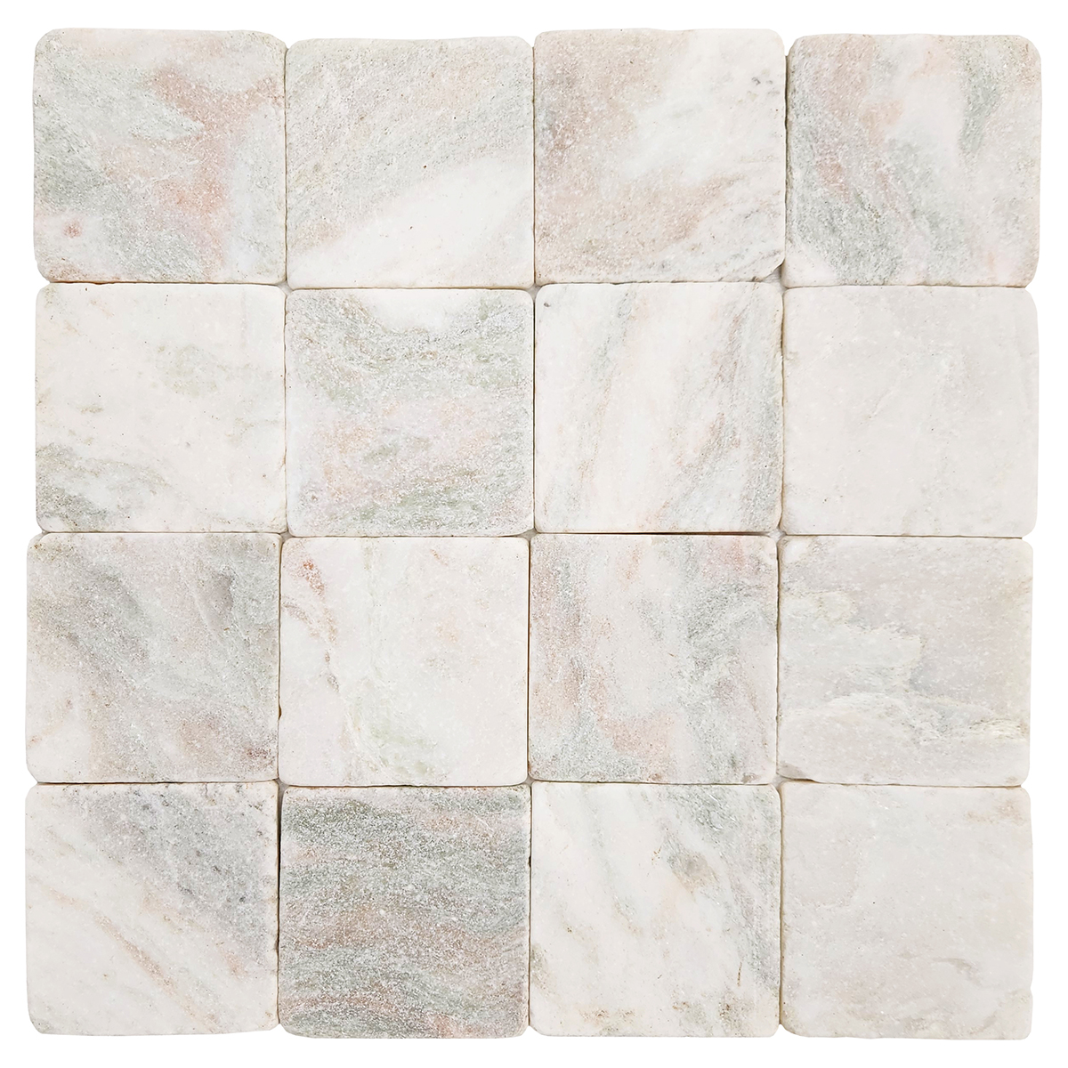 4" x 4" Tile Alba Chiaro Tumbled - Image 2