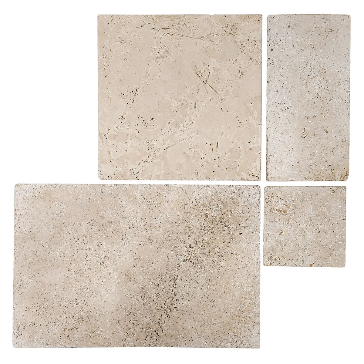 16" x 16" Tiles Beige Antique, Durango Brushed - Image 2