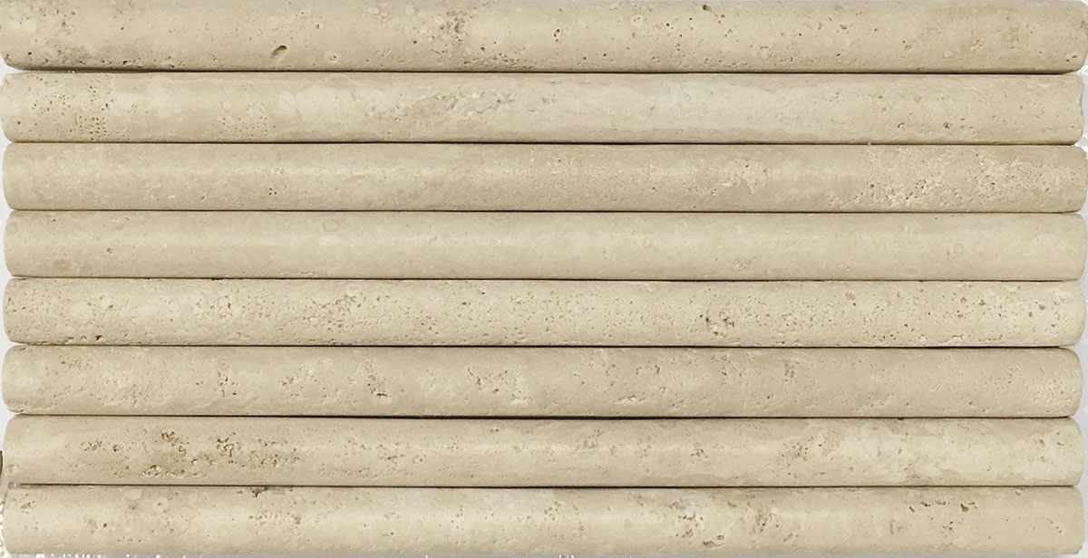 3/4" Bullnose Beige Antique Honed - Image 2