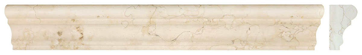 France Ogee Jerusalem Gold Polished