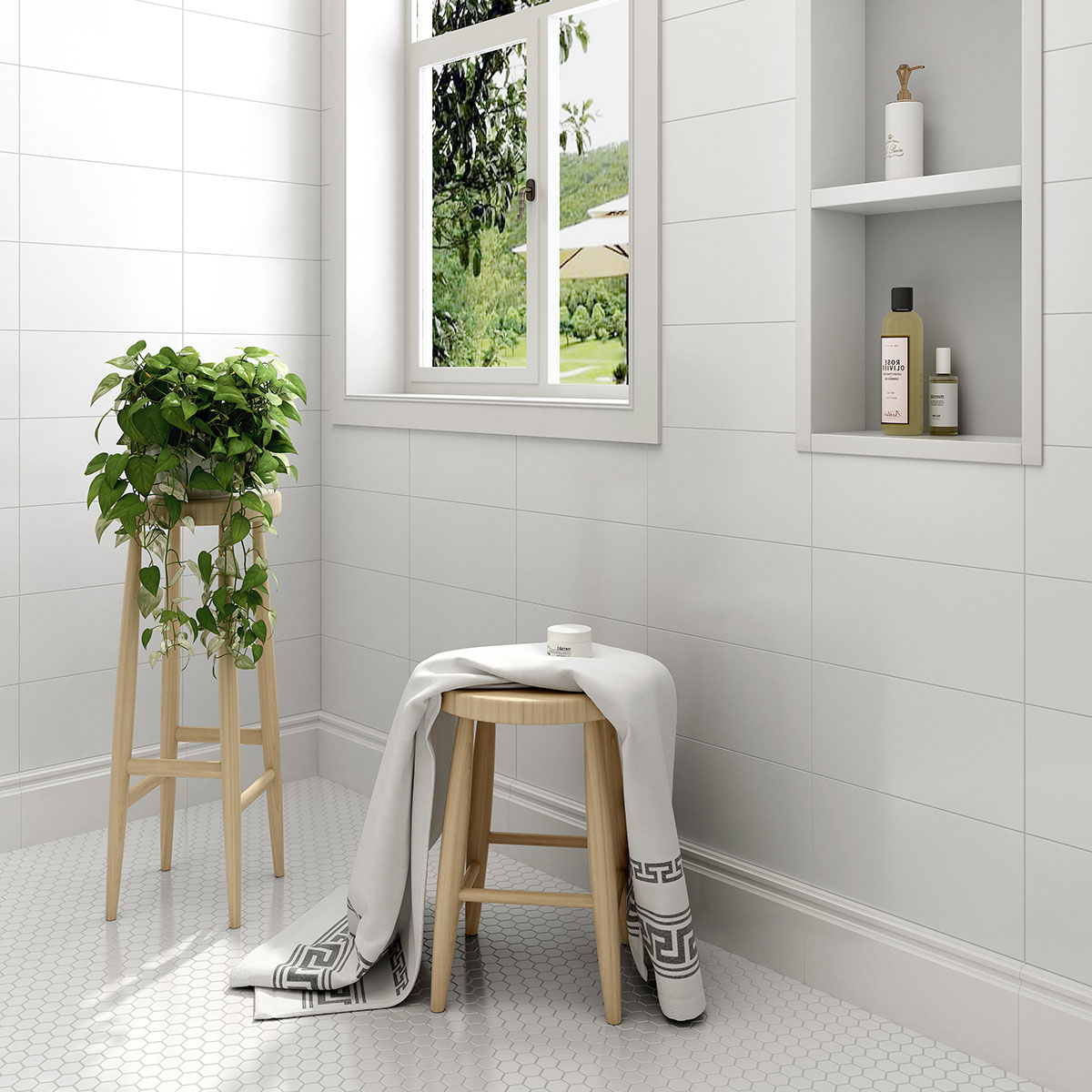 6" x 12" Tile White Thassos Polished - Image 2