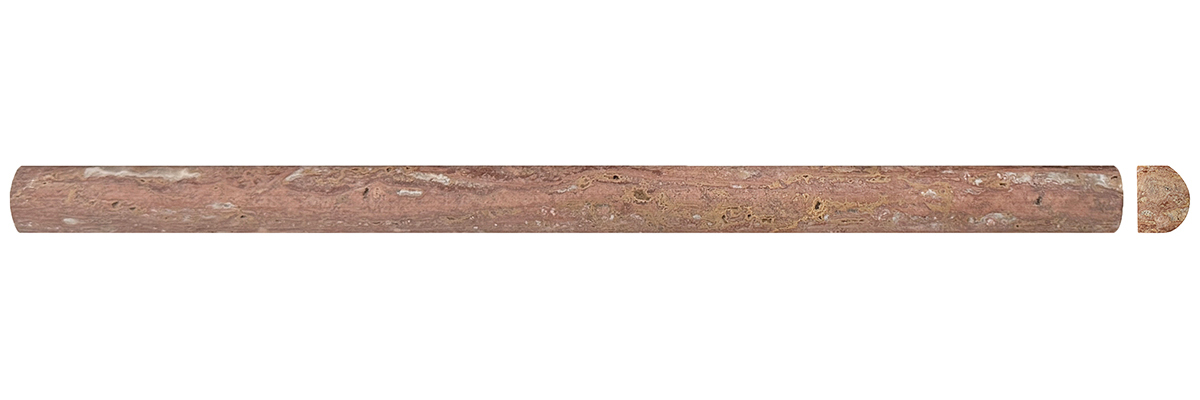 3/4" Bullnose Persian Red Honed