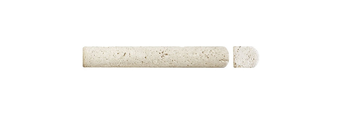 5/8" Bullnose Pearl Tumbled