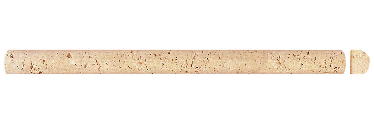 3/4" Bullnose Persian Gold Antiqued
